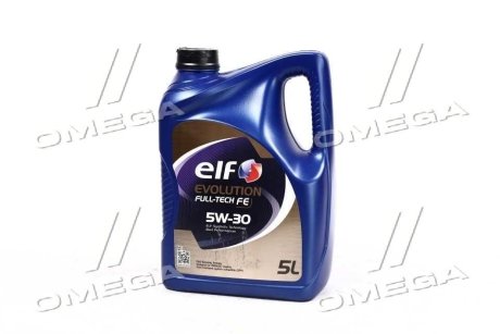 Олива моторна Evolution Fulltech FE 5W30 (5 Liter) ELF 213935