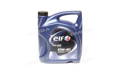 Олива моторна Evolution 700 STI 10W40 (4 Liter) ELF 214120