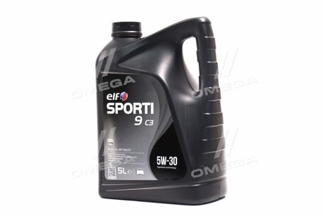 Олива моторна SPORTI 9 C3 5W-30 (Каністра 5л) ELF 214249