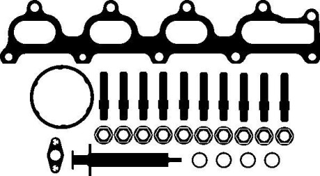 227.890 ZESTAW MONT TURBOSPR OPEL ASTRA H GTC 2,0 05- ELRING 227890