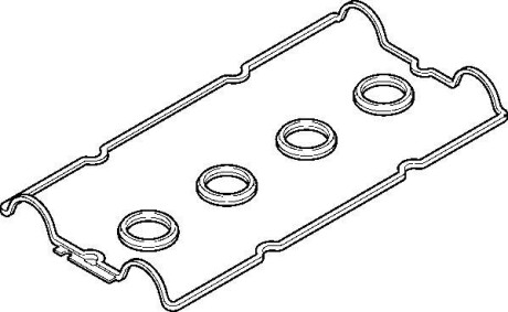 Комплект прокладок, крышка головки цилиндра ELRING 375180