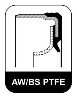 46 X 59,5 X 10,4 AW/BS RD FPM/PTFE RWDR ELRING 845550