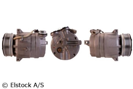 Компресор кондиціонера (відновлений) CADILLAC BLS, FIAT CROMA, CROMA/KOMBI, OPEL SIGNUM, VECTRA C, VECTRA C GTS, SAAB 9-3, 9-5 1.9D/2.2D 02.98- ELSTOCK 510779