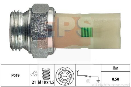 Датчик давления масла EPS 1.800.075