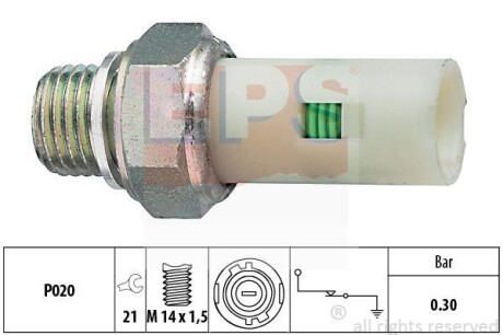 Датчик давления масла EPS 1.800.076 (фото 1)