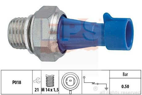 Датчик давления масла EPS 1.800.143