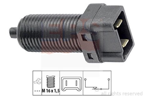 Выключатель фонаря сигнала торможения EPS 1.810.012