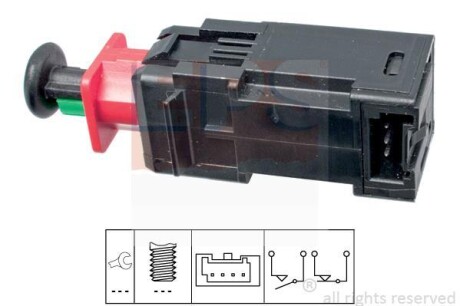 Выключатель фонаря сигнала торможения EPS 1.810.208