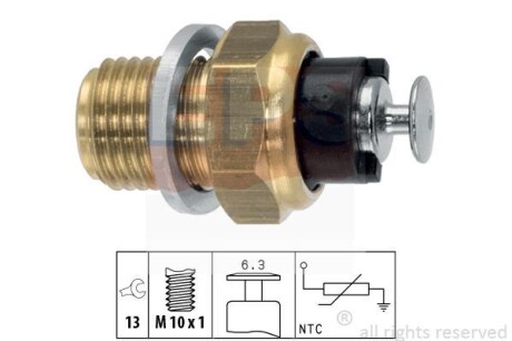 Датчик, температура масла EPS 1.830.093