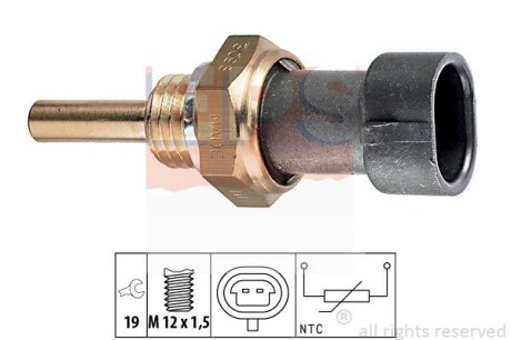 Датчик, температура масла EPS 1.830.098