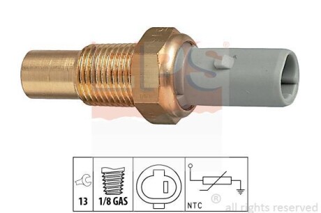Температурный датчик охлаждающей жидкости EPS 1.830.184 (фото 1)