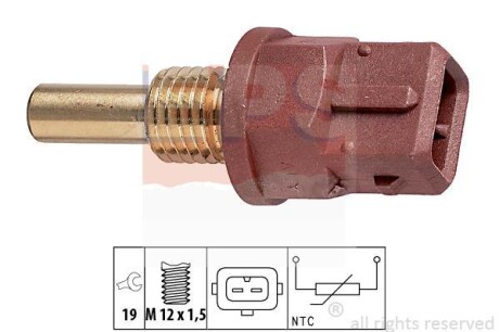 Датчик, температура масла EPS 1.830.248 (фото 1)