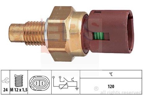 Температурный датчик охлаждающей жидкости EPS 1.830.549