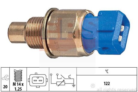 Температурный датчик охлаждающей жидкости EPS 1.830.552 (фото 1)