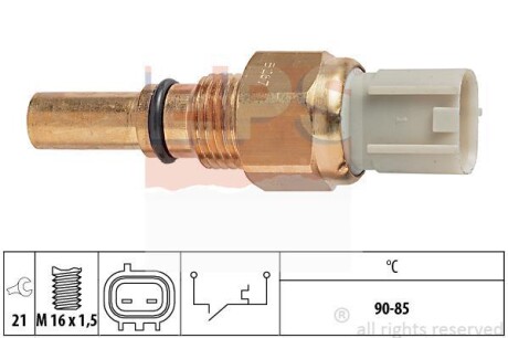 Термовыключатель, вентилятор радиатора EPS 1.850.267