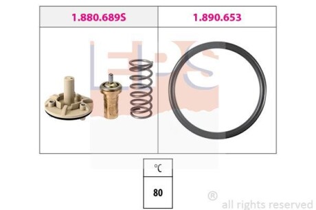 Термостат, охлаждающая жидкость EPS 1.880.689