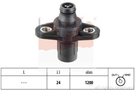 Датчик, положение распределительного вала EPS 1.953.112 (фото 1)