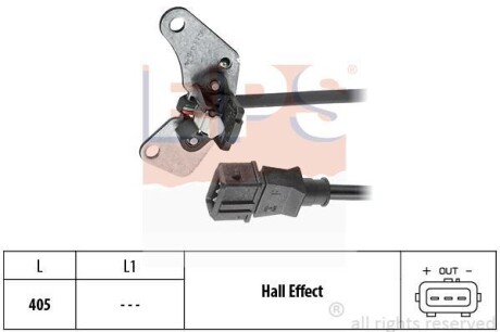 Датчик, положение распределительного вала EPS 1.953.213