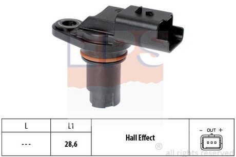 Датчик положення р/вала EPS 1-953-551
