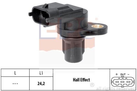 Датчик розподiльчого валу EPS 1953556