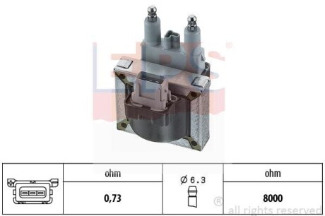 Катушка зажигания EPS 1.970.276