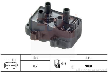 Катушка зажигания EPS 1.970.365