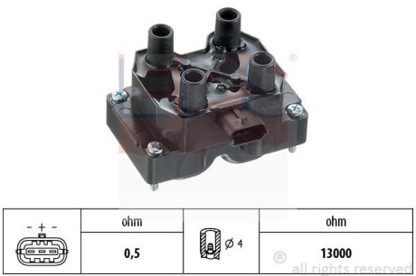 Катушка зажигания EPS 1.970.416