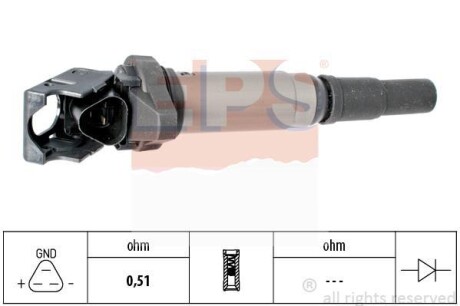 CITROEN котушка запалювання C4,C4 Grand Picasso,C5 III,DS4,5,Mini Cooper,Peugeot,BMW F20,F30 1.6 07- EPS 1.970.475