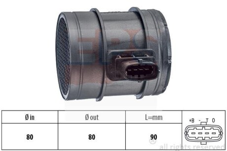 Расходомер воздуха EPS 1.991.293 (фото 1)