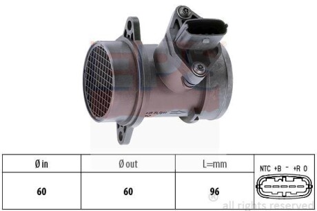 Расходомер воздуха EPS 1.991.379