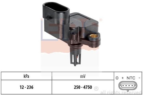 Датчик давления воздуха, высотный корректор EPS 1.993.109