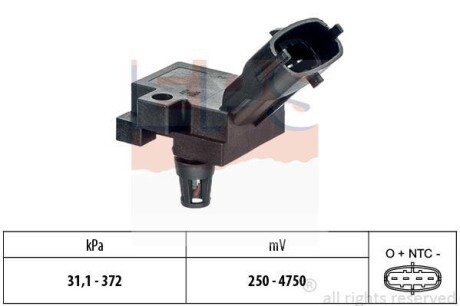 VOLVO датчик надуву CX60 2.4D 08- EPS 1.993.248