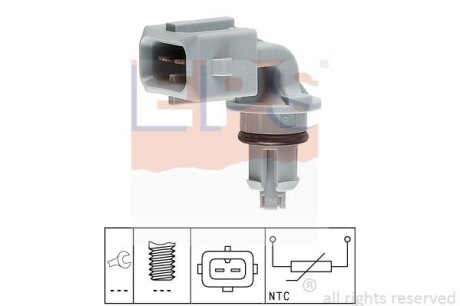 Датчик, внешняя температура EPS 1.994.005