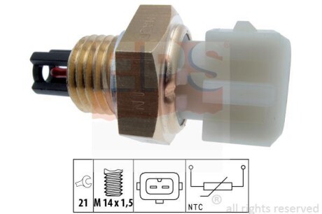 Датчик, температура впускаемого воздуха EPS 1.994.015