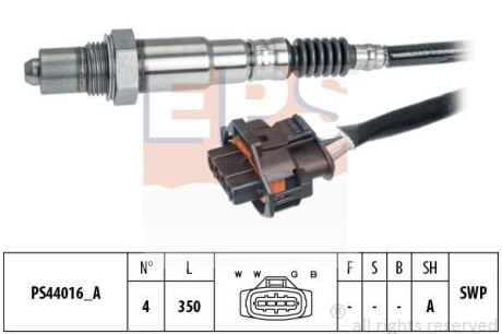 CHEVROLET Лямбда-зонд CAPTIVA (C100, C140) 3.2 4WD 06-, OPEL ASTRA H 1.6 07-10, CORSA D 1.6 07-14 EPS 1.998.266