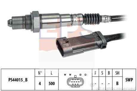 Лямбда-зонд (4 конт.) RENAULT 1,4-2,0: Clio II, Kangoo, Laguna, Megane EPS 1.998.280