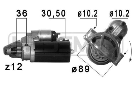 Автозапчасть ERA 220682