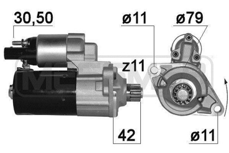 Автозапчасть ERA 220886