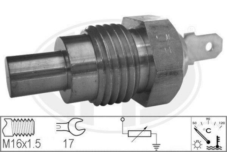 Датчик температуры охлаждающей жидкости ERA 330093 (фото 1)