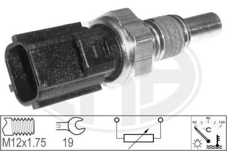 Датчик, температура охлаждающей жидкости ERA 330584