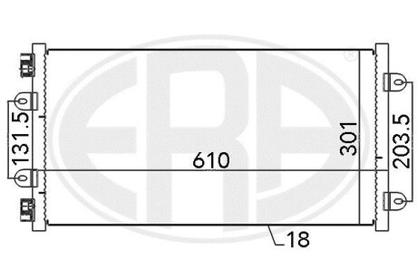 Автозапчасть ERA 667014