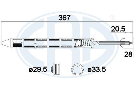 Автозапчасть ERA 668013