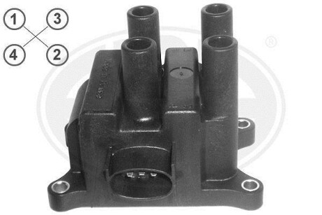 Комплект проводов зажигания ERA 880049