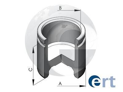Поршень гальмівного супорта ERT 150453C (фото 1)