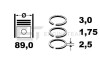 Комплект колец ET ENGINETEAM R1008800 (фото 1)