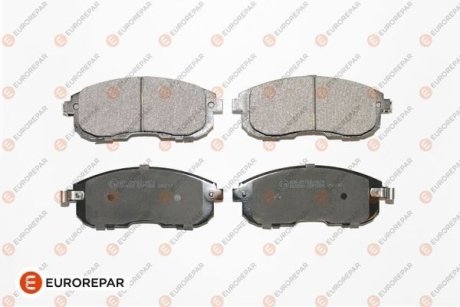 Комплект гальмівних колодок (передніх) Nissan Juke/Tilda 07- EUROREPAR 1617287380