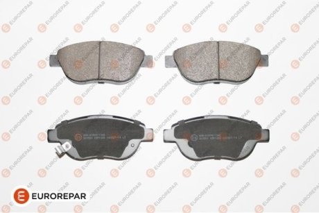 Колодки гальмівні (задні) Fiat 500L/Opel Corsa D 06- (Bosch) (з датчиками) EUROREPAR 1623054880
