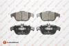 Колодки тормозные (задние) MB C-class (W204/C204) 07-14/E-class (C207/A207) 09-16/GLK (X204) 08-15 EUROREPAR 1623063380 (фото 1)