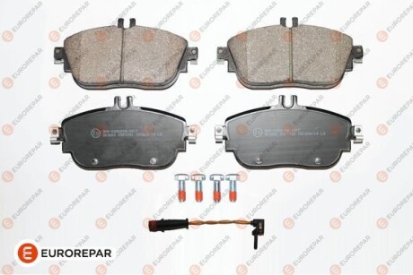 Колодки гальмівні (передні) MB A-class (W176)/B-class (W242/246) 1.5D 11- (з датчиком) EUROREPAR 1639375180
