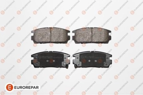 Колодки гальмівні (задні) Opel Antara A/Chevrolet Captiva 06- EUROREPAR 1639383380